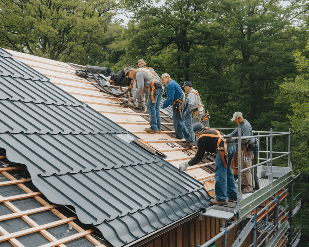 Big Roofing Job